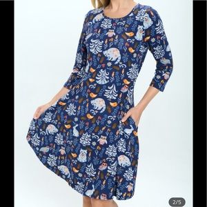 Woodland Animals Dress